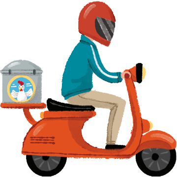 隨時隨地,快速外送