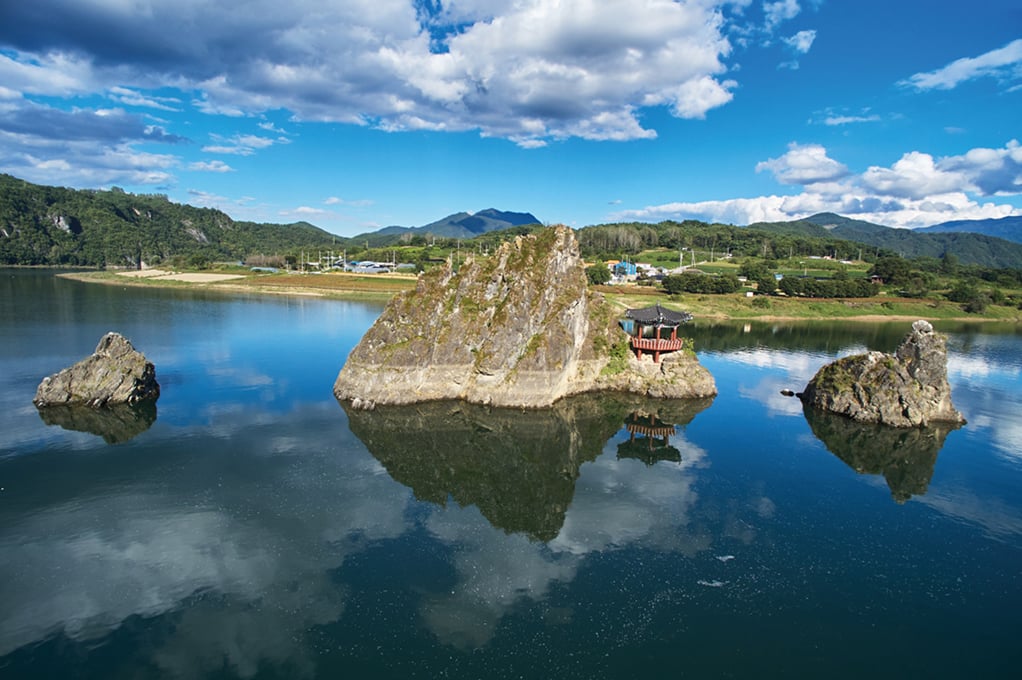 嶋潭三峰