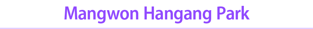 Mangwon Hangang Park